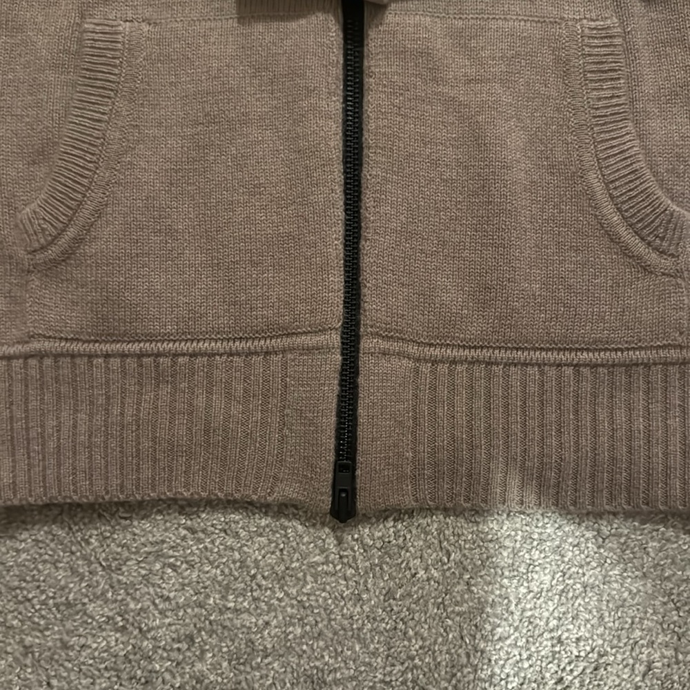 Magaschoni Man Wool/Cashmere Zip-up Sweater Hoodie - Picture 3 of 6